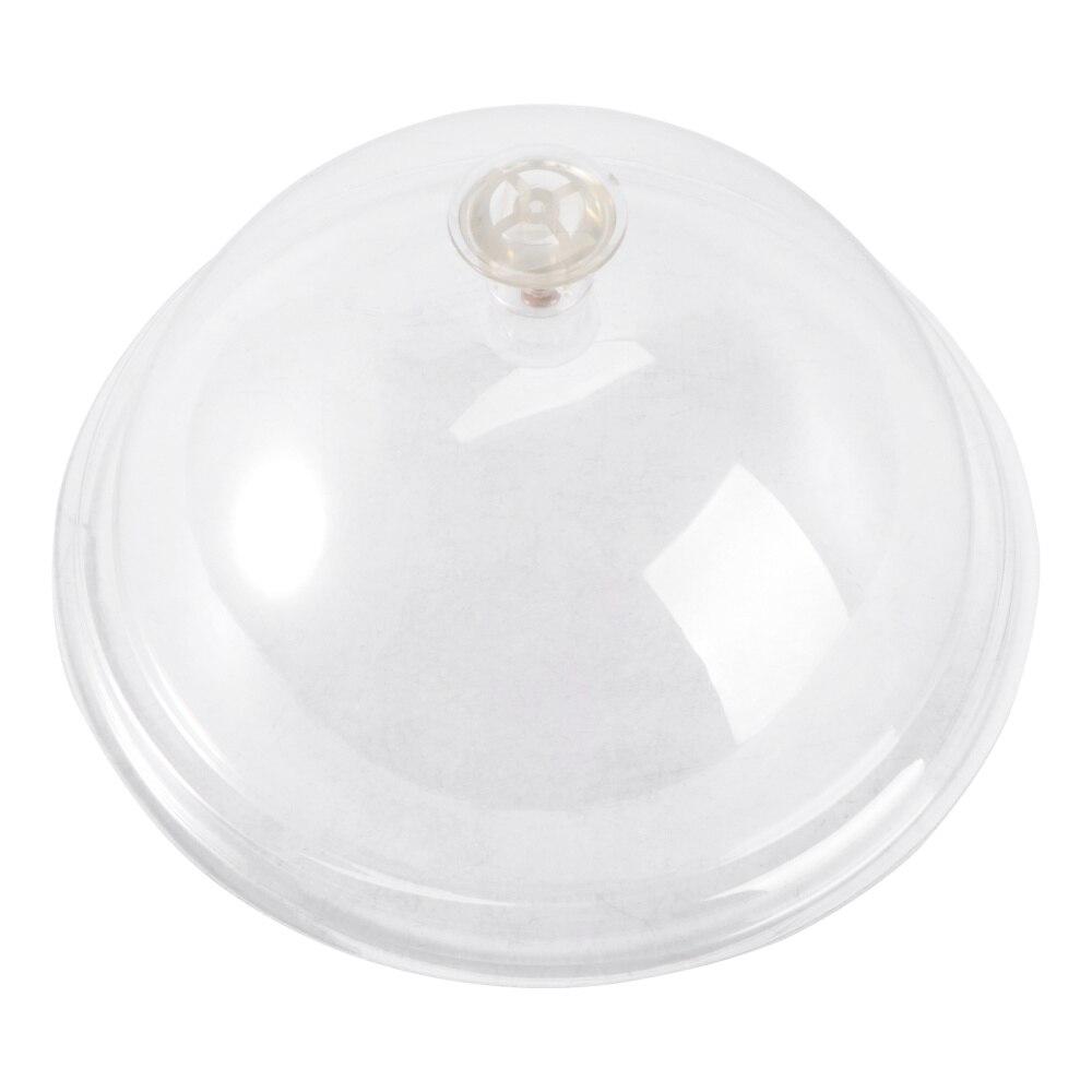 1Pc Acrylic Round Food Cover Durable Food Tent Food Insulation Lid For Home Bread Dessert Dish Transparent (8-Inch 10inch 12inch