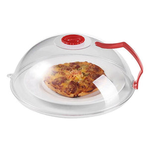 Microwave Splatter Cover  Microwave Cover for Food BPA Free  Microwave Plate Cover Guard Lid with Steam Vents ADW889
