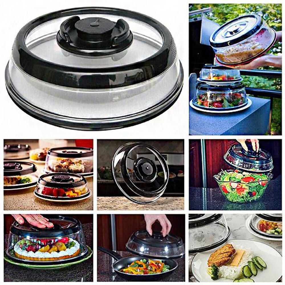 Vacuum Food Sealer Cover Kitchen Instant Vacuum Food Sealer Fresh Cover Refrigerator Dish Covers Topper Dome Kitchen Tool#35